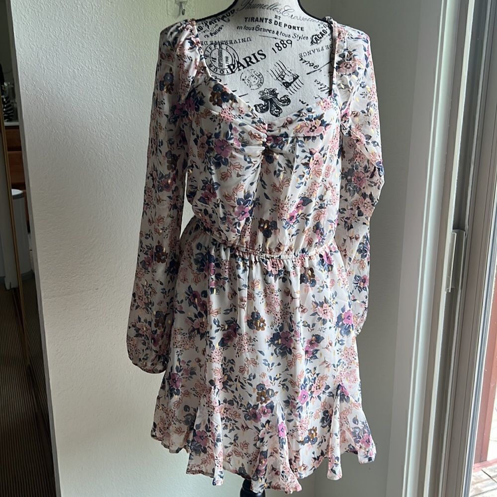 Floral baby doll dress M - Picture 9 of 10